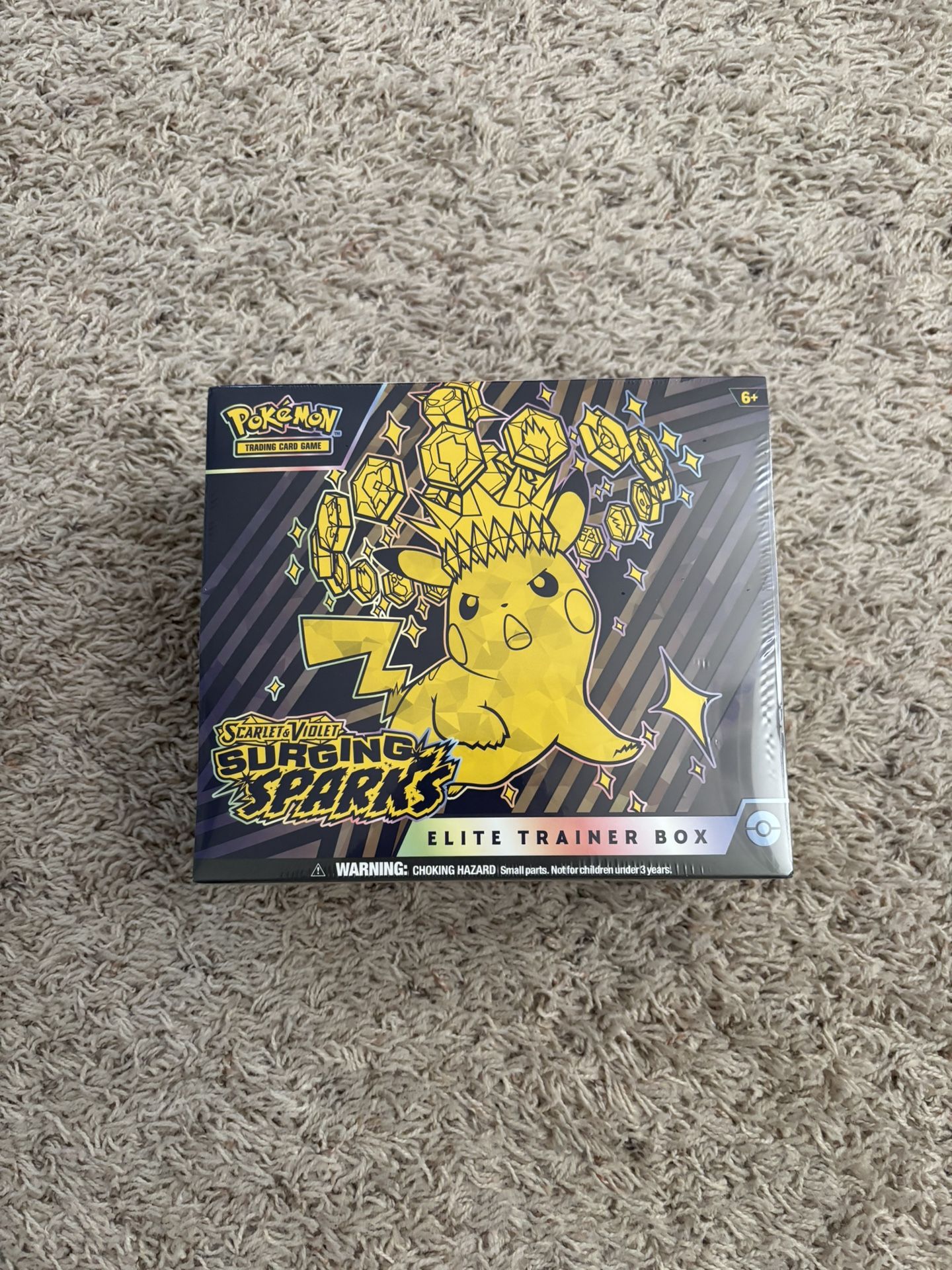 Pokemon Cards Surging Sparks ETB Elite Trainer Box Scarlet Violet New Sealed