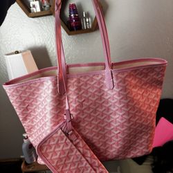 Pink Cinderella Goyard Dupe