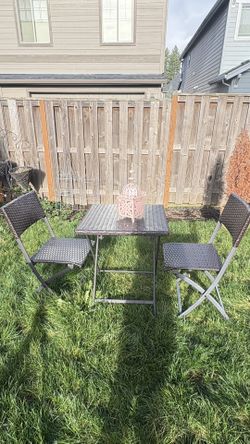 Foldable Patio Set