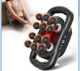 12-Head Massage Deep Tissue, Electric Massager Tool with 9 Levels & 9 Modes, Cordless Back/Neck/Foot/Arm/Body/Leg/Shoulder Massager for Pain Relief, G