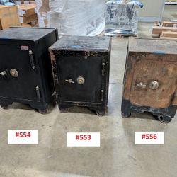 3 heavy and thick safes for handguns, jewelry, gold