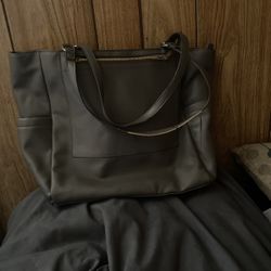 Grey Laptop Bag