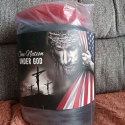 One nation under God blanket
