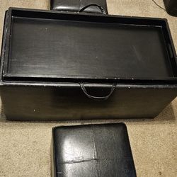 Ottoman With Seats And Tray 