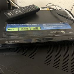 Sony Mini DVD Player with Progressive Scan