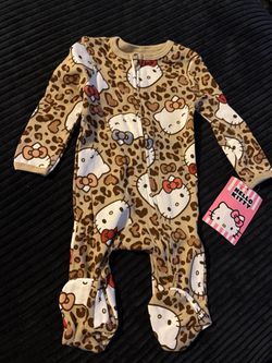 Hello Kitty Onesie Set- 0- 3 Months