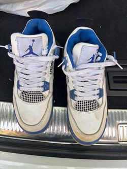 Air Jordan 4 Retro Military Blue 2012 – Size 7 – 308497-105 – Used