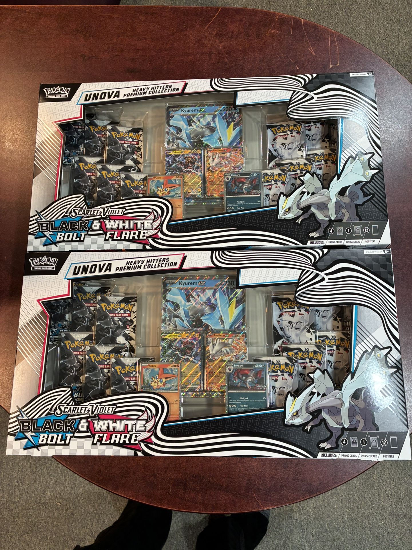 Pokemon SV Black Bolt & White Flare Unova Heavy Hitters Premium Collection
