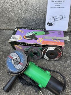 Jig saw, drill, angle grinder, finishing sander and more