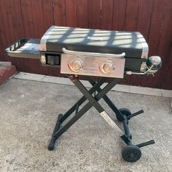 The Blue Rhino 2 Burner Portable Razzor Griddle Grill $120