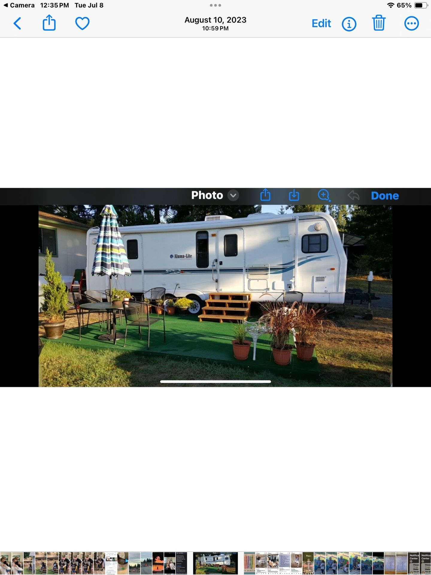 1999 Holiday Rambler Aluma lite