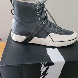 Sorel Gray Leather  Men Sneakers