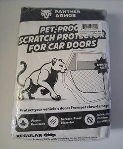 2 pack car door liner (black)