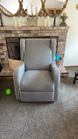 rocking glider reclining nursery chair