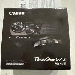 Canon PowerShot G7X Mark III Silver
