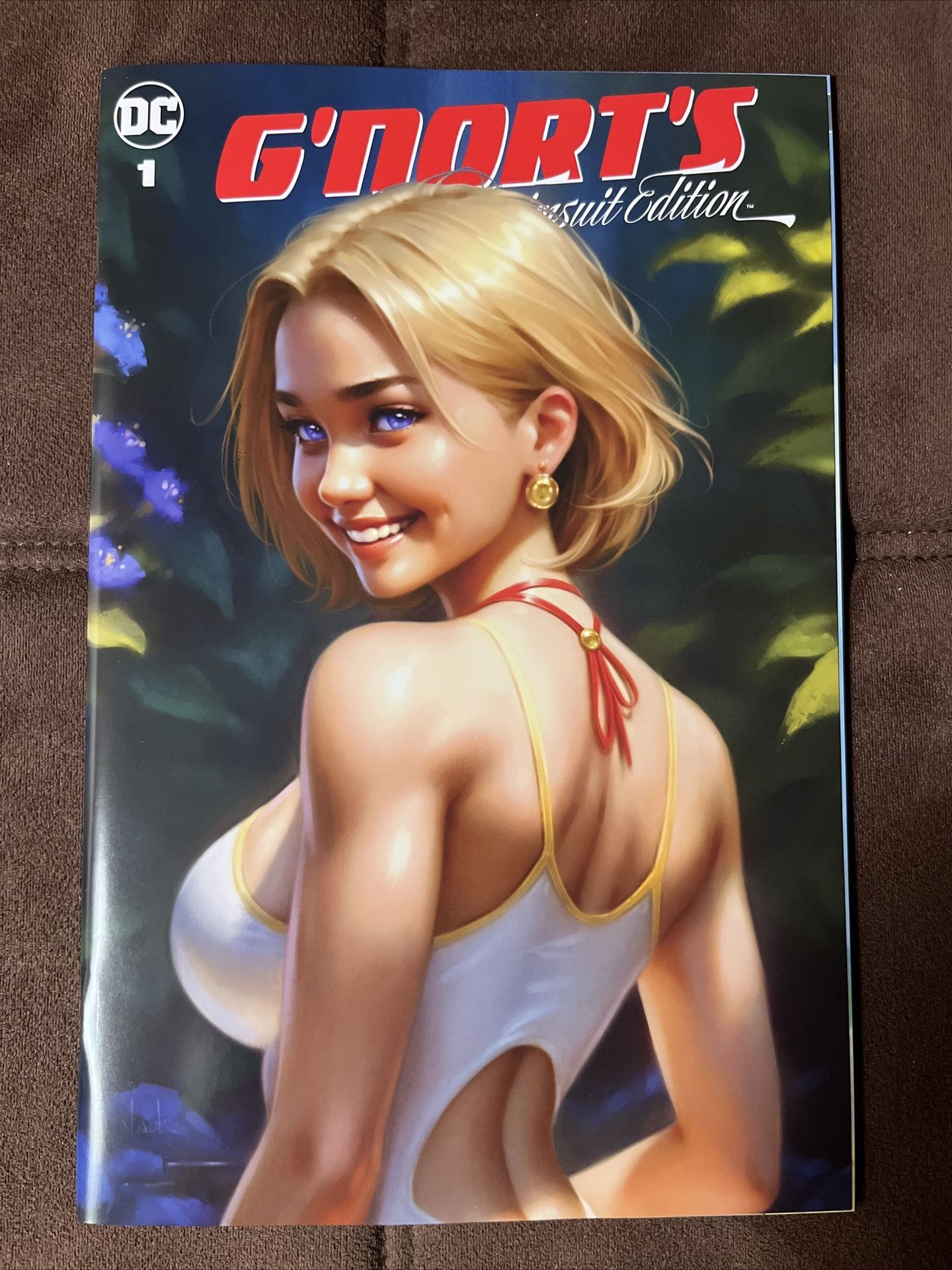 GNORTS ILLUSTRATED SWIMSUIT EDITION #1 WILL JACK POWER GIRL Supergirl LE