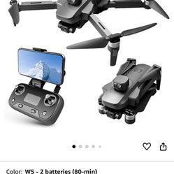 Drones with Double  Camera for Adults 4k With 3-Axis