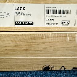 NEW IKEA LACK Floating Shelves – 2 Available! 