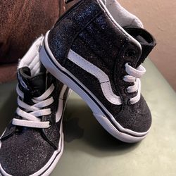 Hi Top Vans Baby Girl size 5 1/2