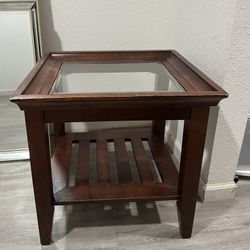 Mini Brown Glass Table 
