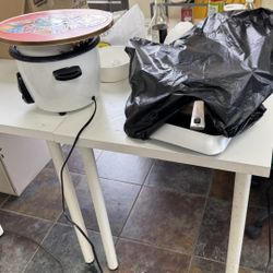 White Table – $15 Each (4 Available) 