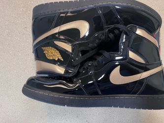 Black/Metallic OG Retro 1s Size 14