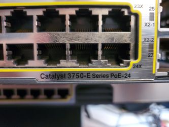 Cisco 3750-E PoE 24