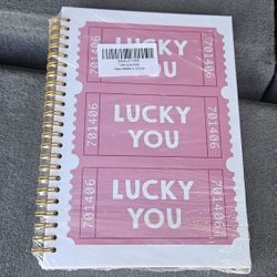 Lucky You Sealed Journal/Diary/Notebook 