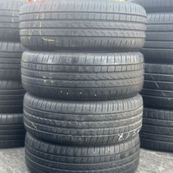 SET OF TIRE 205 45 17 PIRELLI 85% LIFE