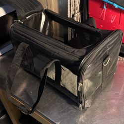  Sherpa Ultimate On Wheels Travel Pet Carrier, Airline Approved & Guaranteed On Board, Black, Large