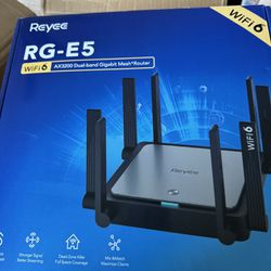 Reyee RG-E5 WiFi 6 3200M Dual-Band Gigabit Mesh Router