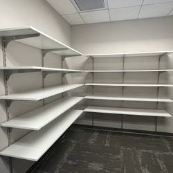 Wall Office Garage Shelves