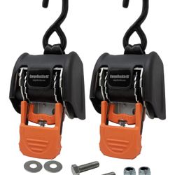 Bolt On Retractable Ratchet Straps Heavy Duty, 3,500 lbs