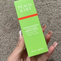 peach & lily serum