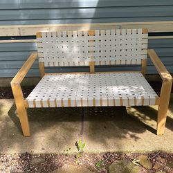 Wood Bench