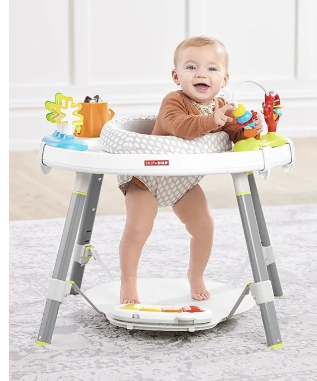 Skip Hop Baby Activity Center: Interactive Play Center with 3-Stage Grow-with-Me Functionality, 4mo+