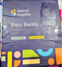 Buzz buddy vibrating oral motor tool