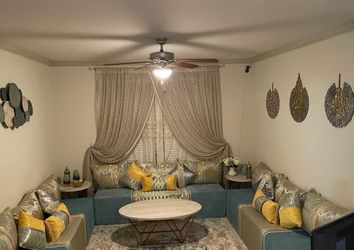 Moroccan living room