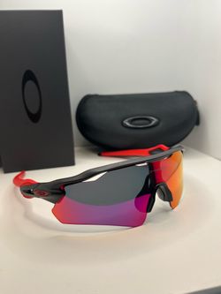 red oakley sport shades