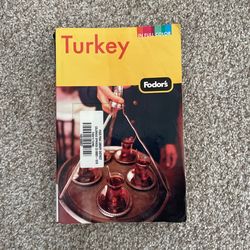 Turkey Travel Book Fodor Color