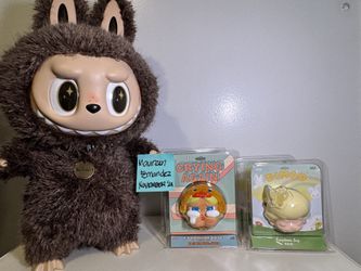 Pop crybaby And Dimoo Earphone Case