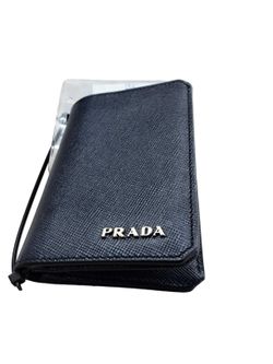Prada Blue Wallet