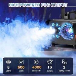 New Smoke/ Fog Machine with LED Lights