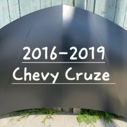 2016-2019 Chevy Cruze Hood/Cofre Aftermarket Primed Blk 