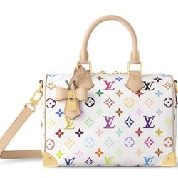 Designer Speedy Murakami Bag (lock + Key)