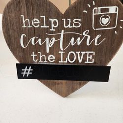 Hashtag Wedding Sign Chalkboard  Thumbnail