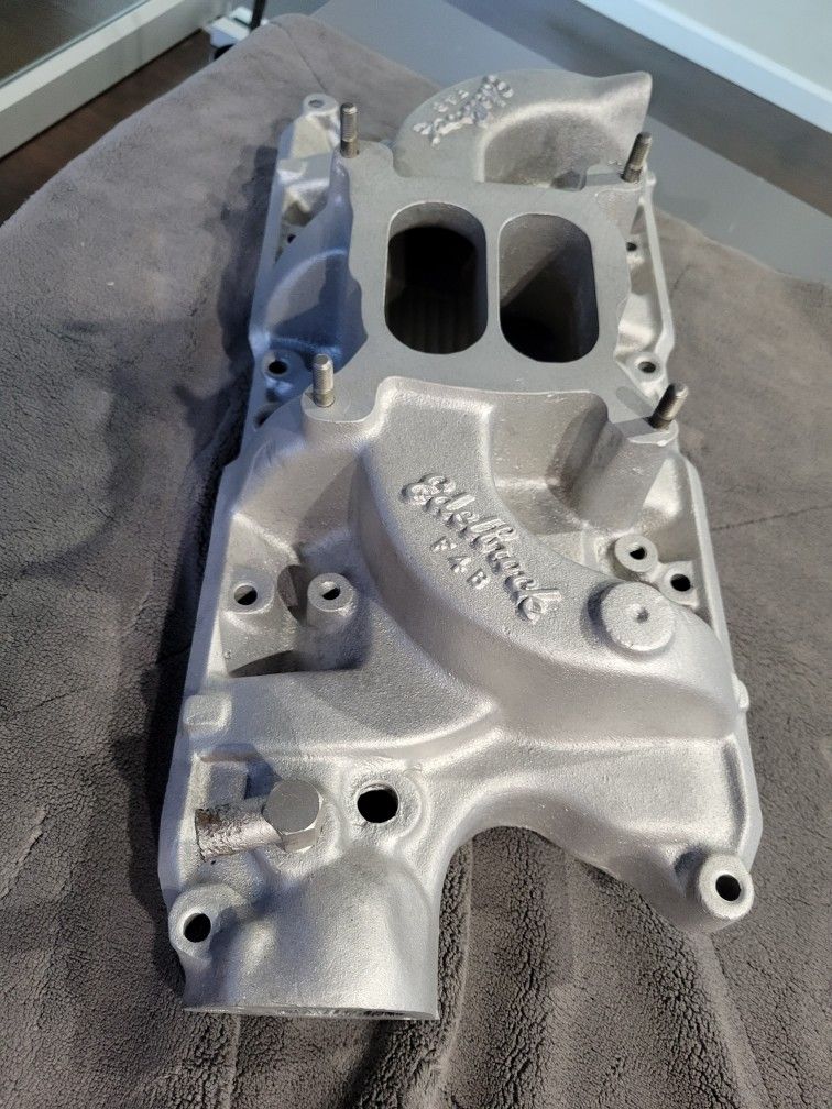 Edelbrock F4B Aluminum Intake Manifold SBF 260 289 302 347