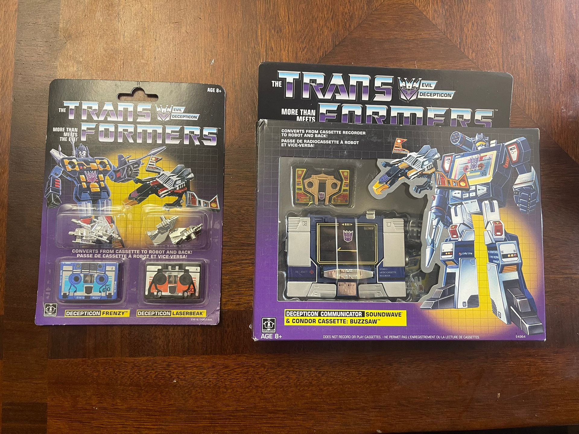 G1 Reissue Soundwave Frenzy And Laserbeak