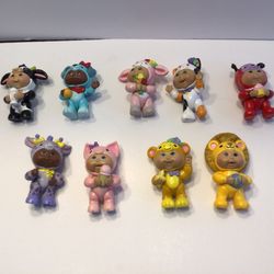 Cabbage Patch Kids set of 9 Figurines
