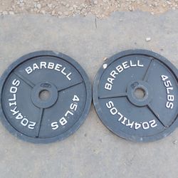 Olympic Weights 45s